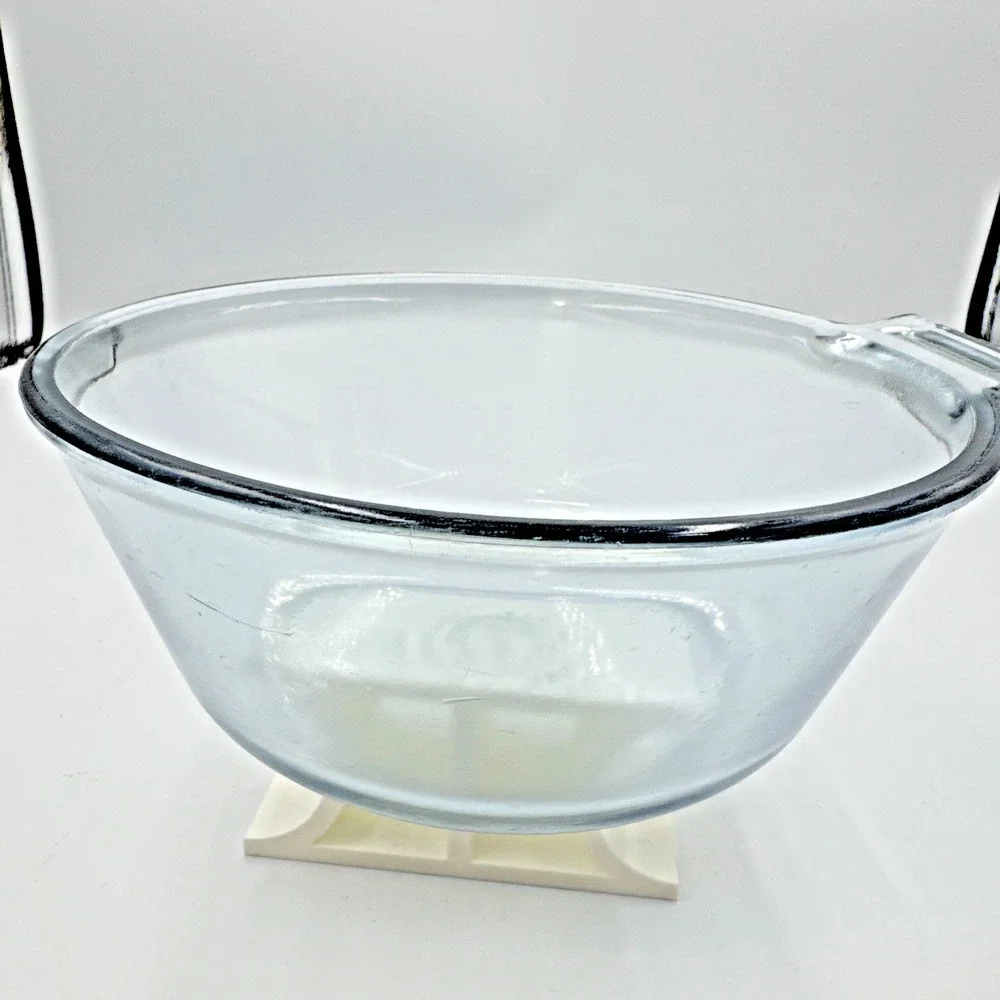 Vintage 1940's Pyrex Top‎ of Stove Flameware Blue Glass 7